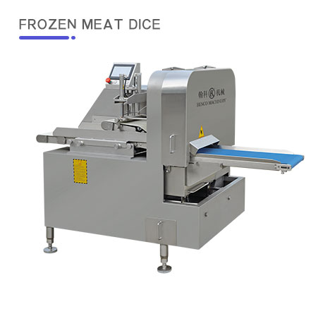 frozen meat dice