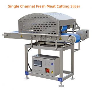 Single Channel Fresh Meat Cutting Slicer