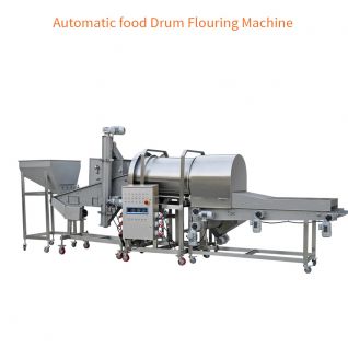 Automatic Food Drum Flouring Machine